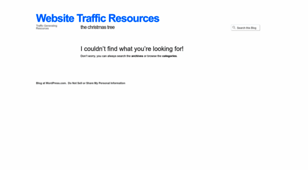 websitetrafficresources.wordpress.com