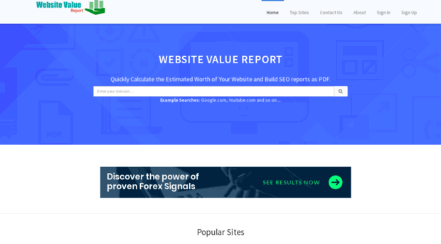 websitevalue.report