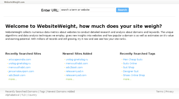 websiteweight.com