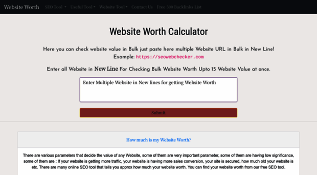 websiteworth.seowebchecker.com