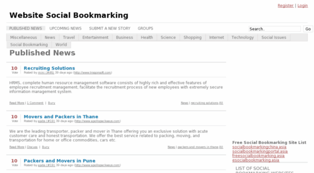 websocialbookmarking.asia