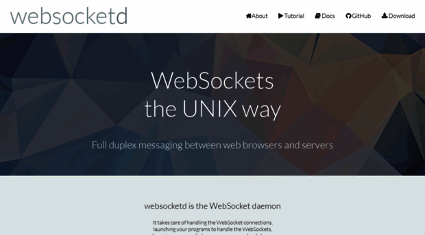 websocketd.com