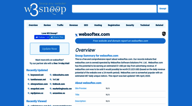 websoftex.com.w3snoop.com