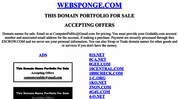 websponge.com
