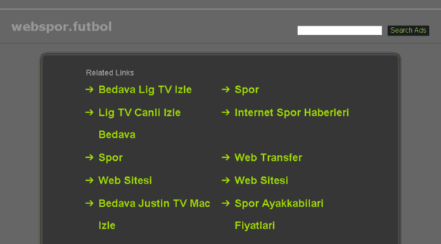 webspor.futbol