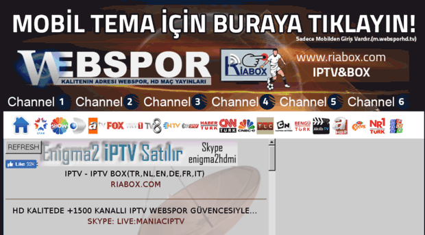 webspor.sifresiztv.com