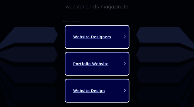 webstandards-magazin.de