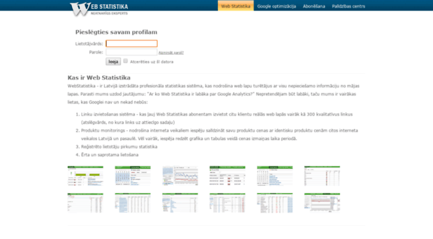 webstatistika.lv