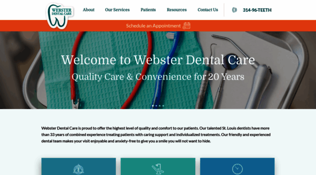 websterdentalcare.com