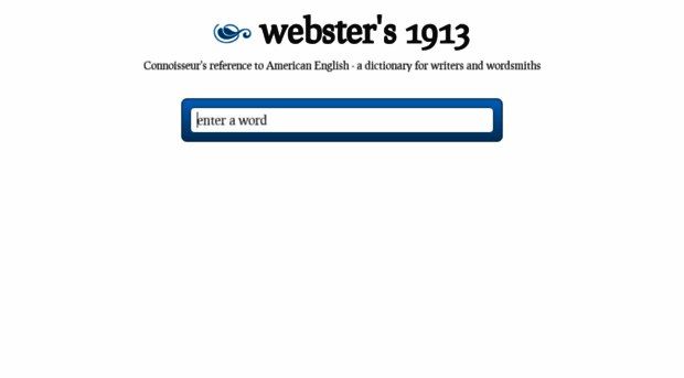 websters1913.com
