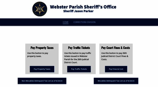 webstersheriff.org