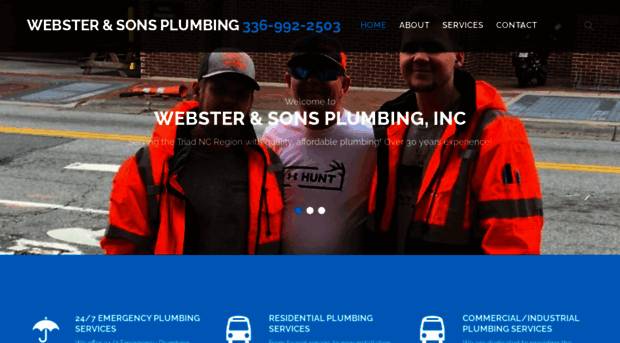 webstersplumbing.com