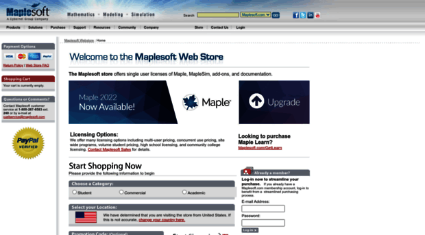 webstore.maplesoft.com