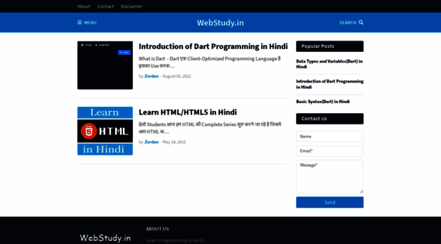 webstudy.in