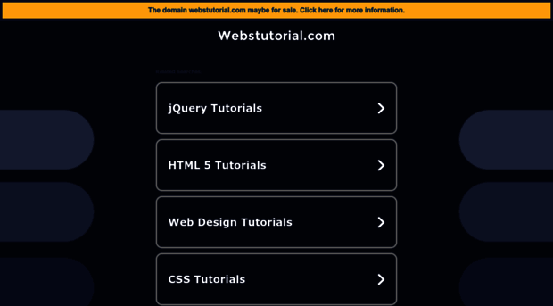 webstutorial.com