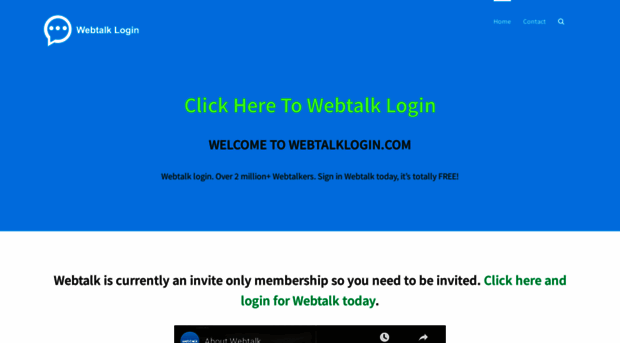 webtalklogin.com