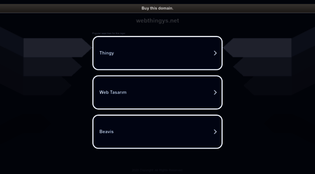 webthingys.net