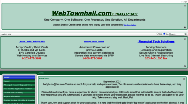 webtownhall.com