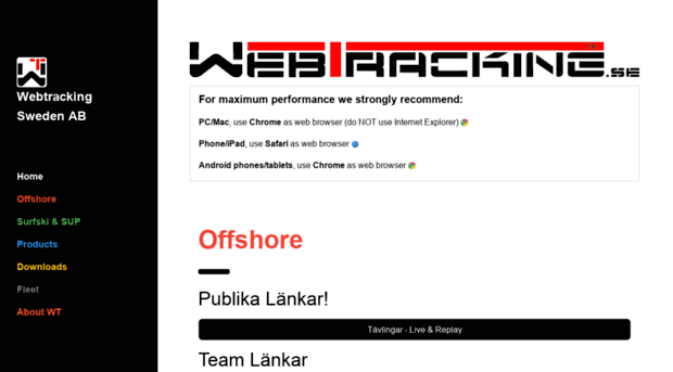 webtracking.se
