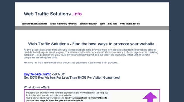 webtrafficsolutions.info