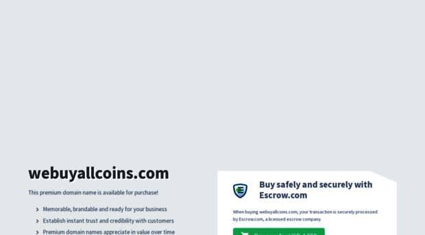 webuyallcoins.com