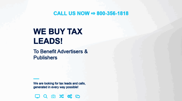 webuytaxleads.com