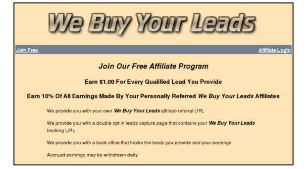 webuyyourleads.com