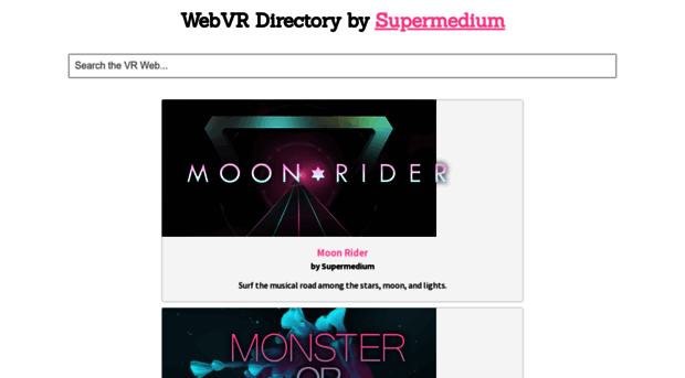 webvr.directory