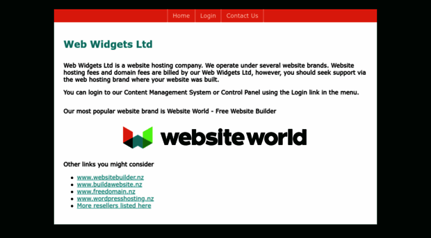 webwidgets.nz