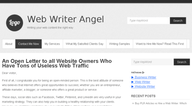 webwriterangel.com