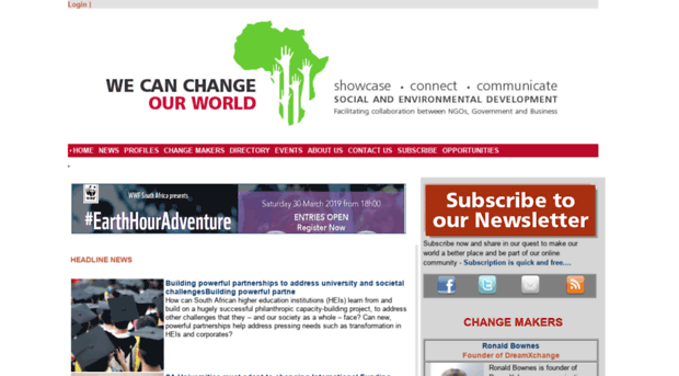 wecanchangeourworld.co.za