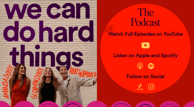 wecandohardthingspodcast.com