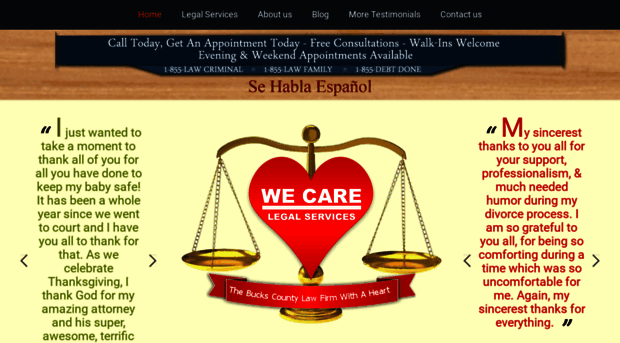 wecarelegalpa.com