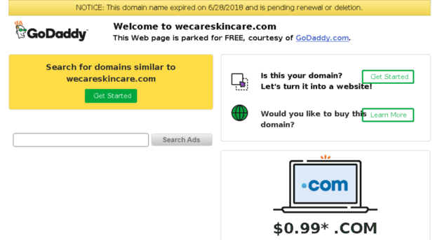 wecareskincare.com