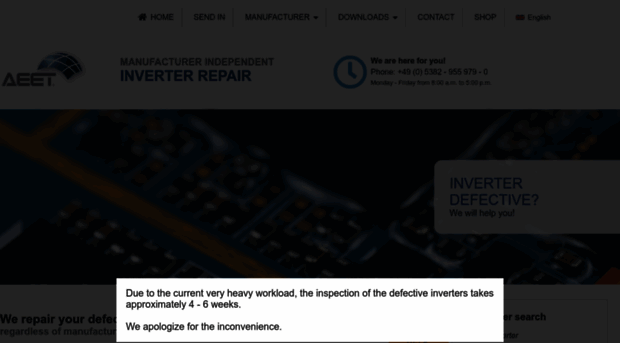 wechselrichter-reparaturen.net