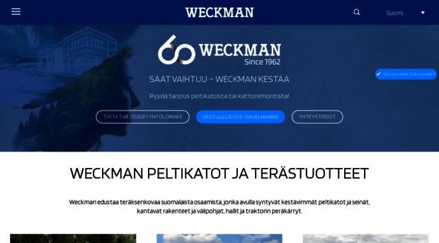 weckmansteel.fi