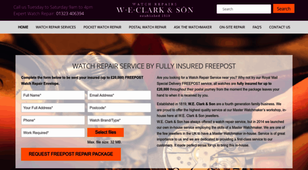 weclarkwatchrepairs.co.uk