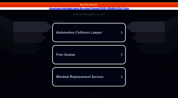 wecometoyou.co.za