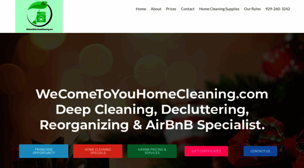 wecometoyouhomecleaning.com