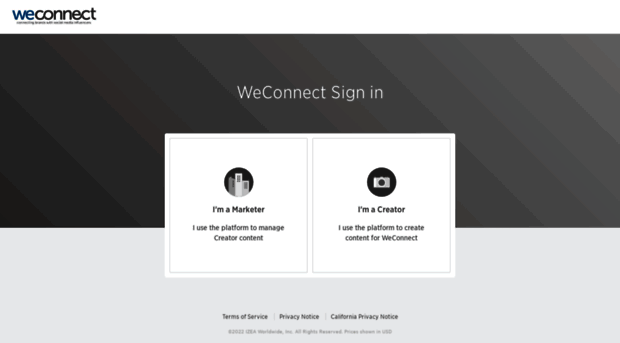 weconnect.izeaexchange.com