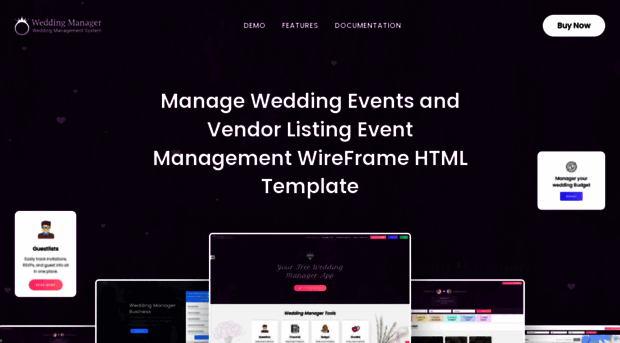 wedding-manager.dexignzone.com