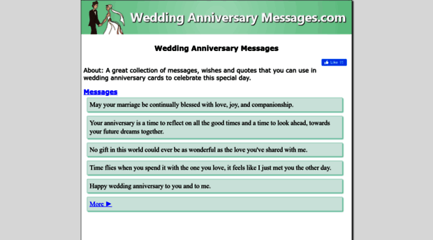 weddinganniversarymessages.com