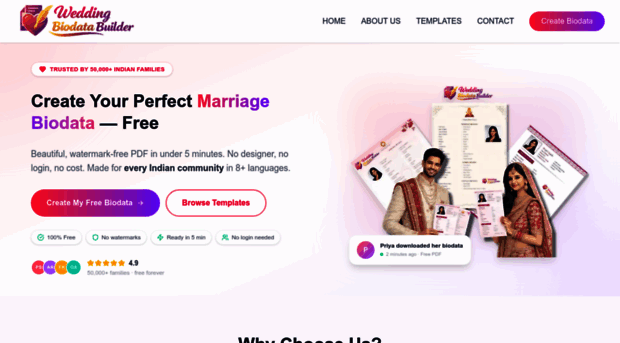 weddingbiodatabuilder.in
