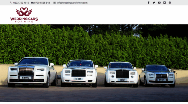 weddingcarsforhire.com