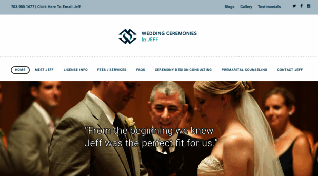 weddingceremoniesbyjeff.com