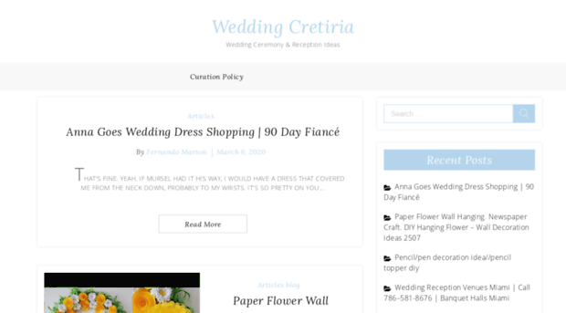 weddingcretiria.com