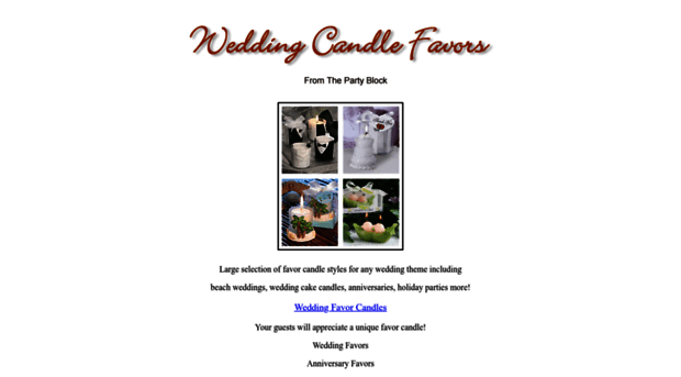 weddingfavorcandles.com