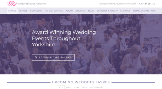 weddingfayresyorkshire.com