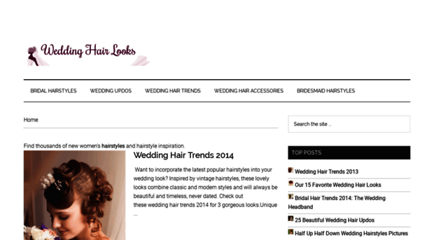 weddinghairlooks.com