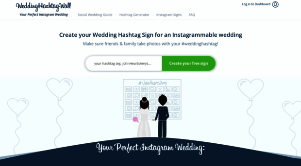 weddinghashtagwall.com